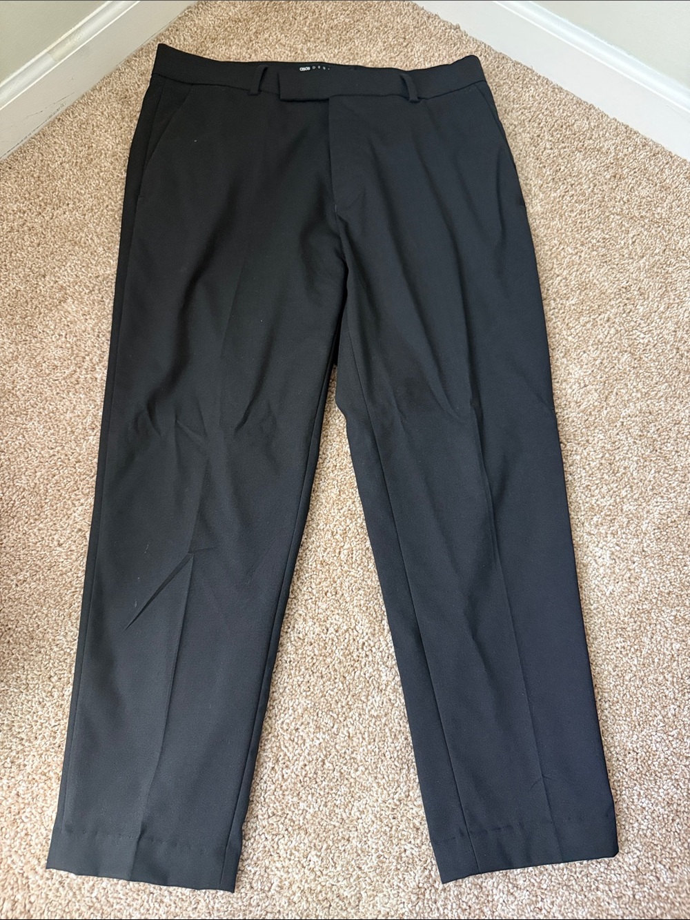 ASOS Black Tailored Dress Trousers